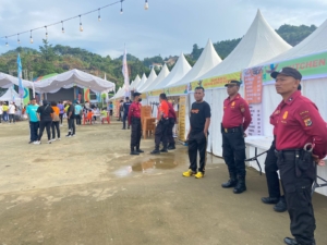 Ditpamobvit Polda Papua Perkuat Hubungan dengan Masyarakat di HUT ke-79 BNI