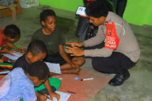 “Belajar di Ujung Negeri, Subsatgas Si-Ipar Hidupkan Semangat Anak Yalimo”