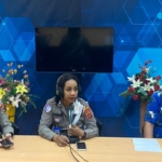 Polri dan RRI Pro 1 Jayapura Gelar Patroli Udara Pantau Situasi Lalu Lintas